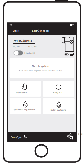 RAIN BIRD TBOS-BT Battery-Operated Bluetooth Controllers - fig 11