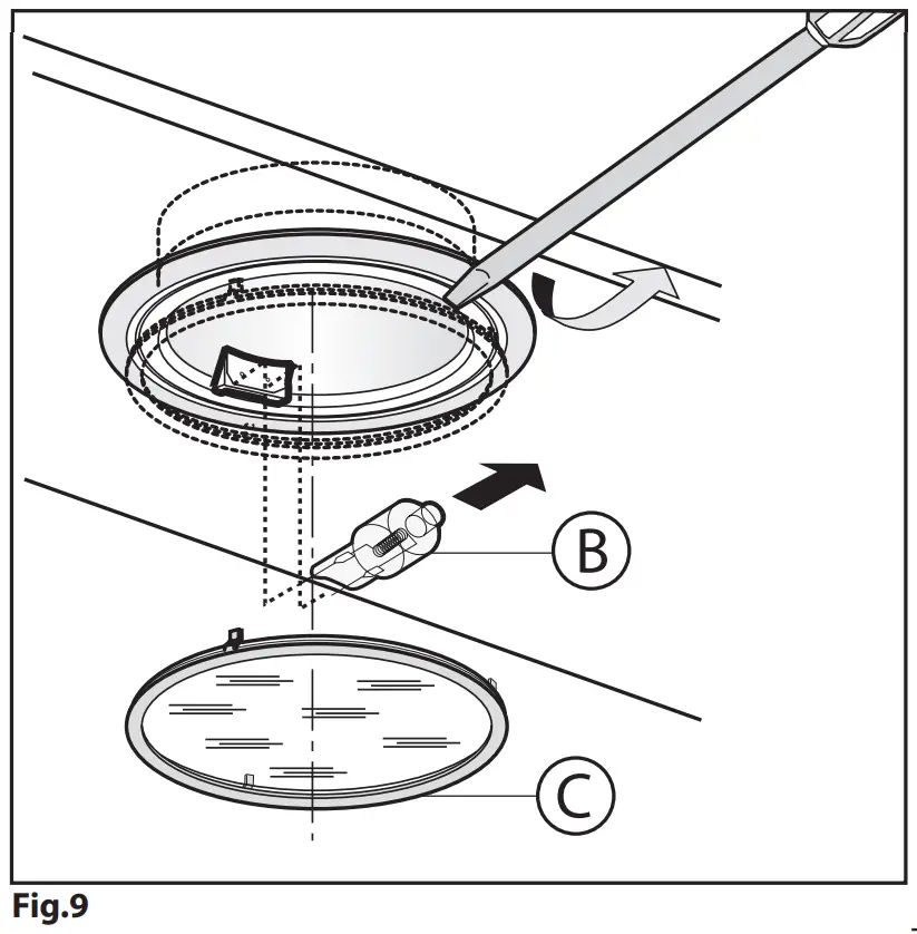 Replacing halogen light bulbs