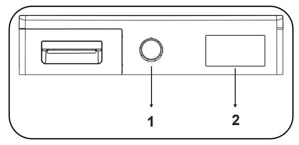 DAEWOO T8HT1W2ES Tumble Dryer -Control Panel