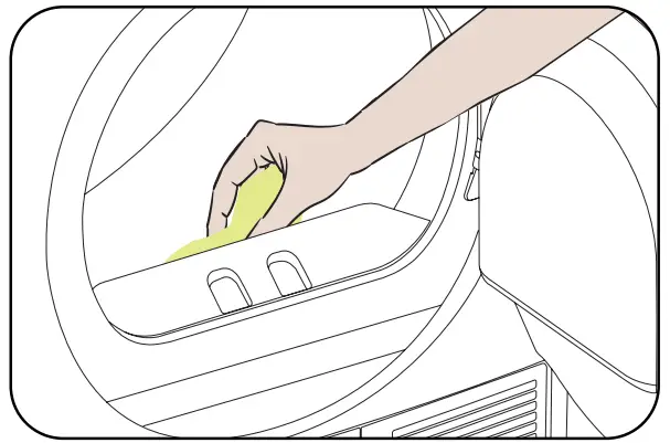 DAEWOO T8HT1W2ES Tumble Dryer - Humidity Sensor