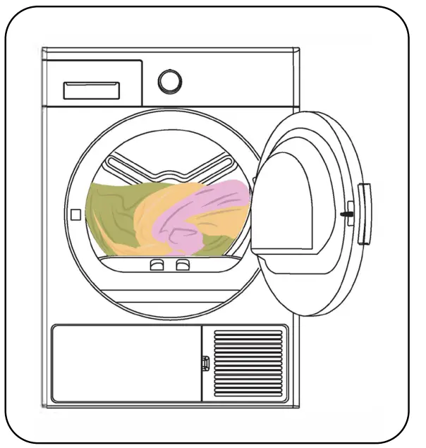 DAEWOO T8HT1W2ES Tumble Dryer - Load Capacity