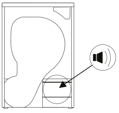 DAEWOO T8HT1W2ES Tumble Dryer - MACHINE SOUND