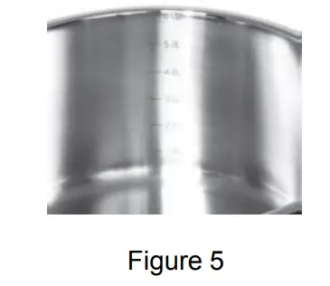 IZZY Pressure Cooker Family - Internal scale