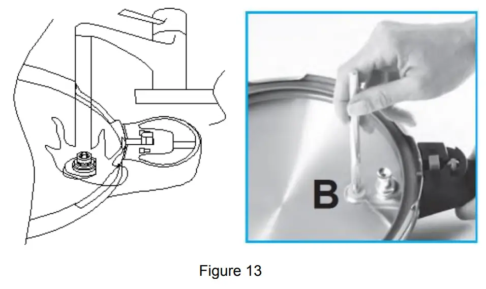 IZZY Pressure Cooker Family - pressure regulator