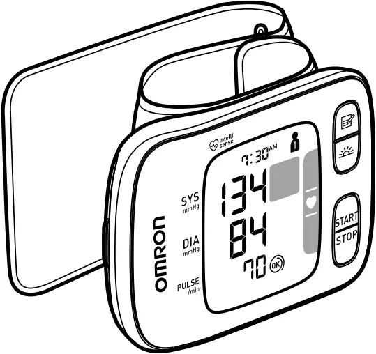 OMRON HEM-6232T Wrist Blood Pressure Monitor