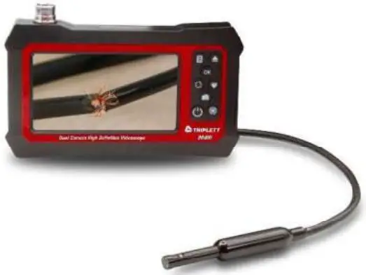 TRIPLETT BR400 Rotating Camera High Definition Borescope