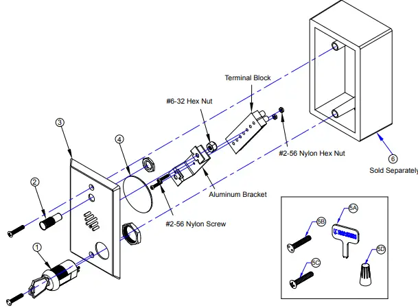 CAMDEN-DOOR-CONTROLS-CX-DESPK-Remote-Speaker-Station-FIG-1