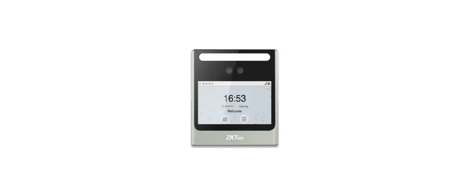 Zkteco Eface10 Touchless Facial Identification Terminal User Guide