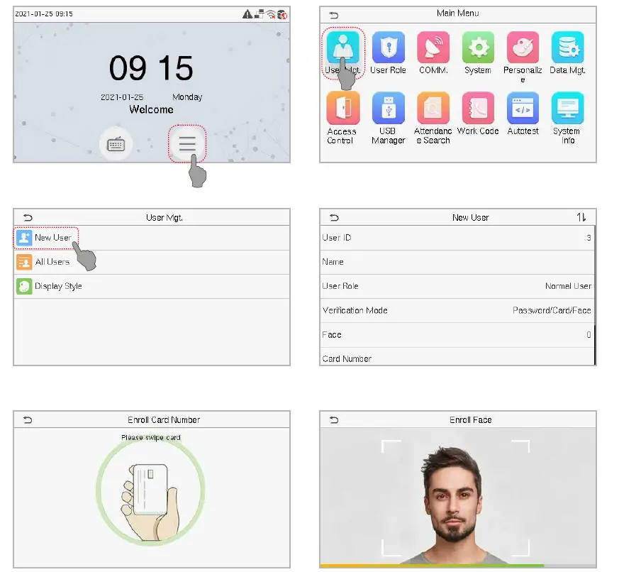 ZKTeco-EFace10-Touchless-Facial-Identification-Terminal-fig-10