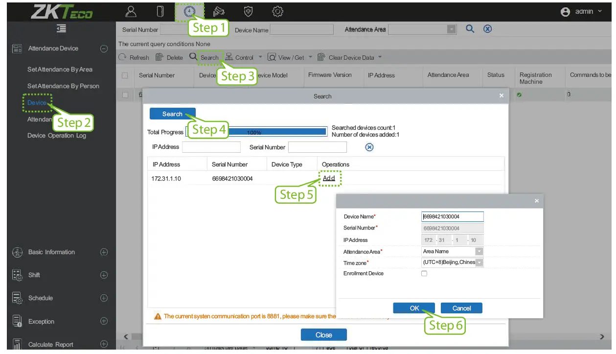 ZKTeco-EFace10-Touchless-Facial-Identification-Terminal-fig-11