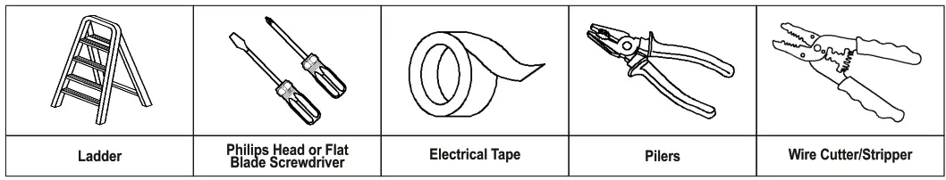 Zevni Z-48QIVVVF-51W4 31.5 Inch Modern 4 Light Black Bathroom Vanity Light - tools 1