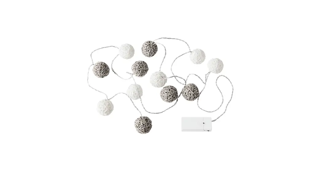 Ikea Livsår Indoor Tulle White Led Lighting Chain Instructions