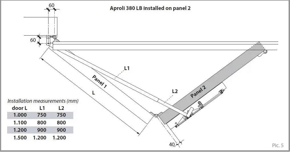 FADINI-APROLI-380-LB-Left-Actuator-for-Folding-Doors-FIG-5