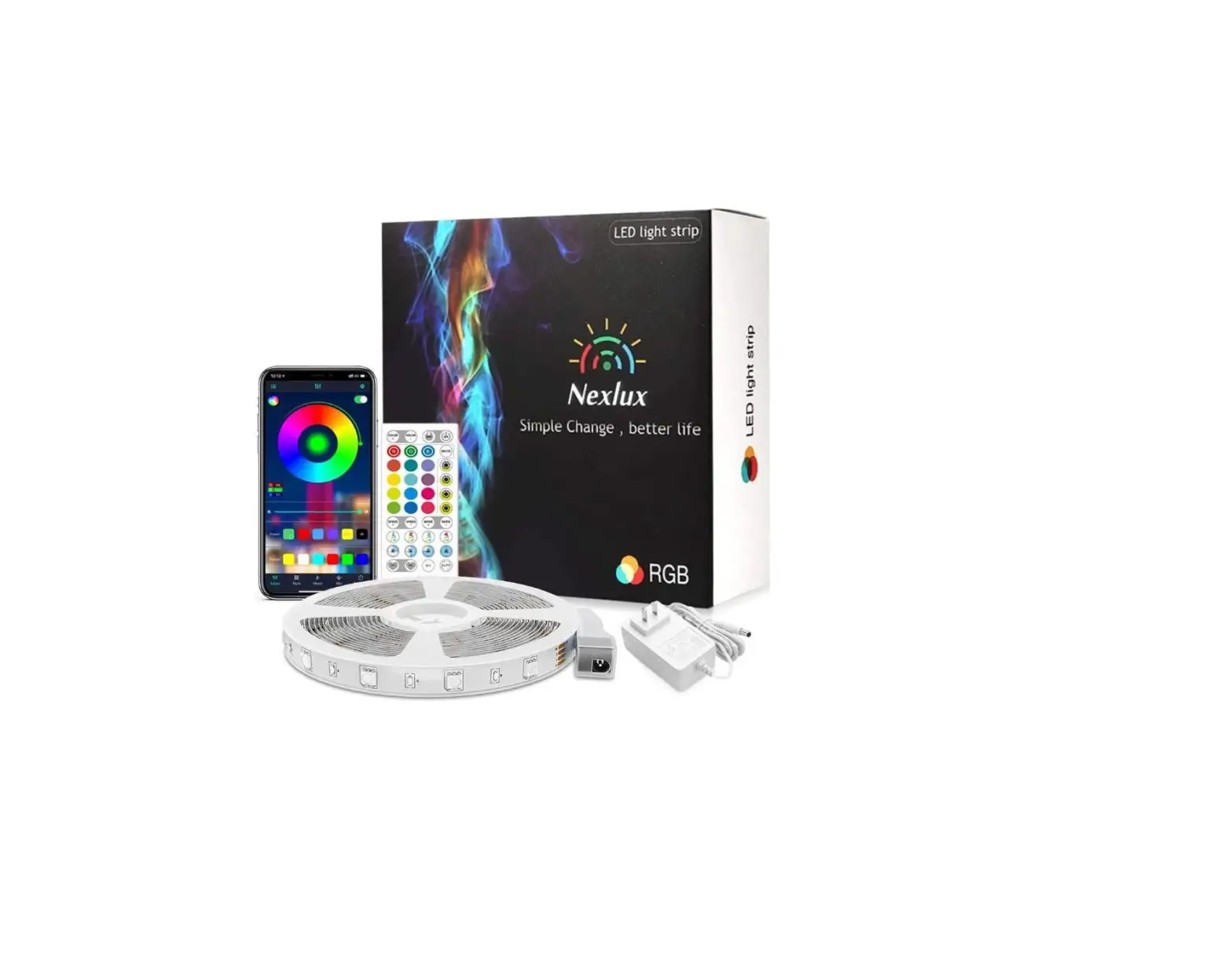 Nexlux Ypl0046m-1 Led Strip Lights User Manual Nexlux Ypl0046m-1 Led Strip Lights User Manual