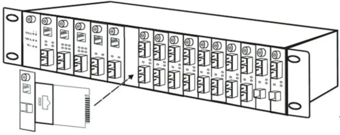 D-Link DMC 560SC Single Mode Fiber Media Converter Module - INDICATOR