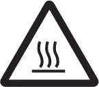 Einhell - Beware of hot parts