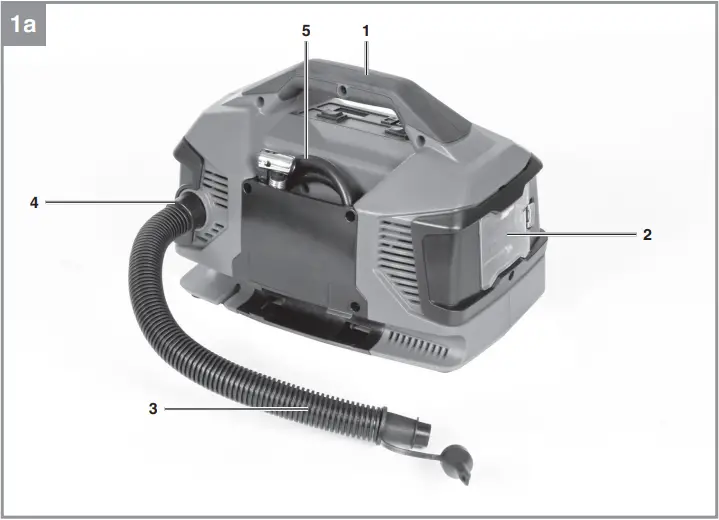 Einhell Pressito - Fig. 1a
