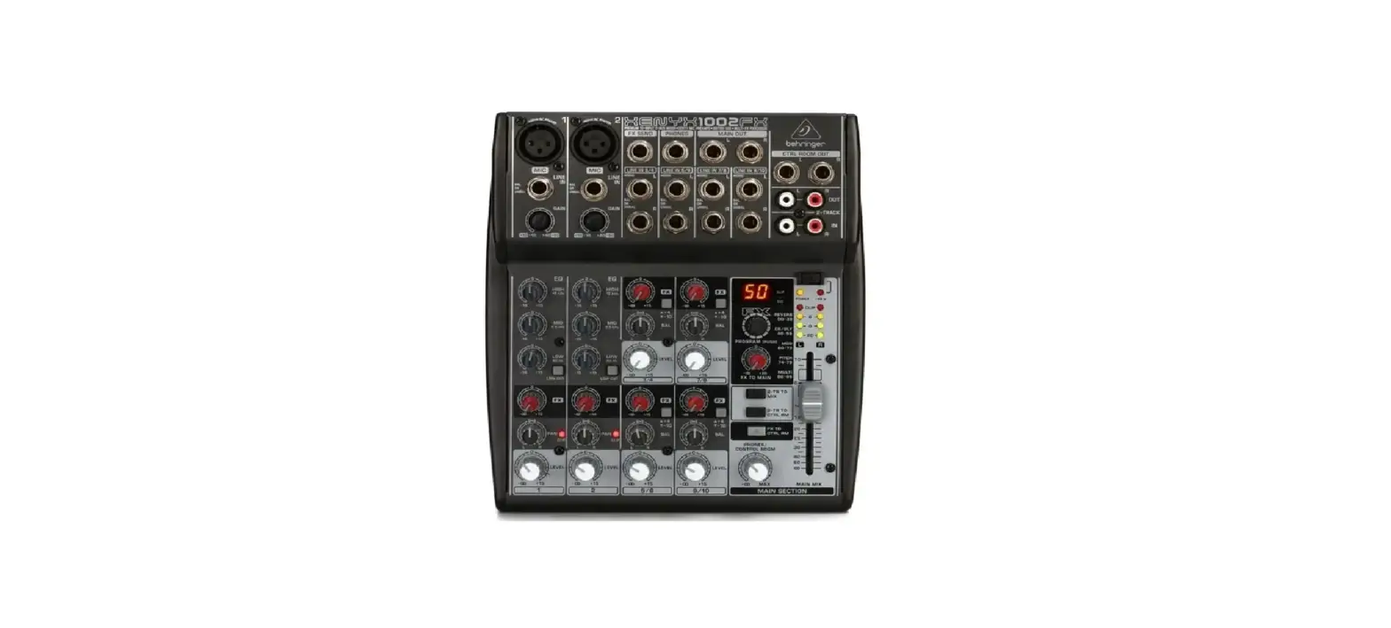 Behringer Xenyx 1002sfx Premium Analog 10 12-input Mixer User Guide