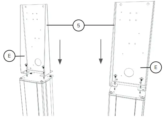 Neomounts PLASMA-M2600 Floor Stand - adapter 2