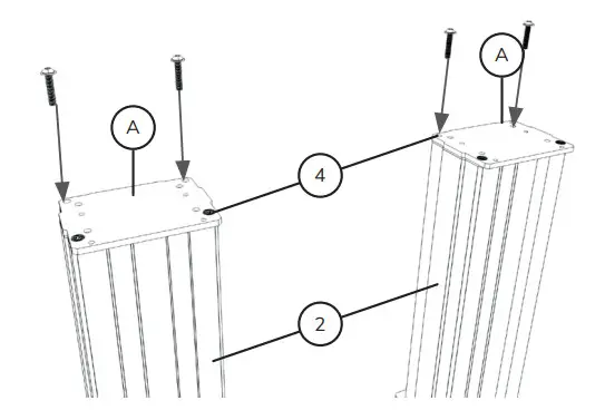 Neomounts PLASMA-M2600 Floor Stand - adapter