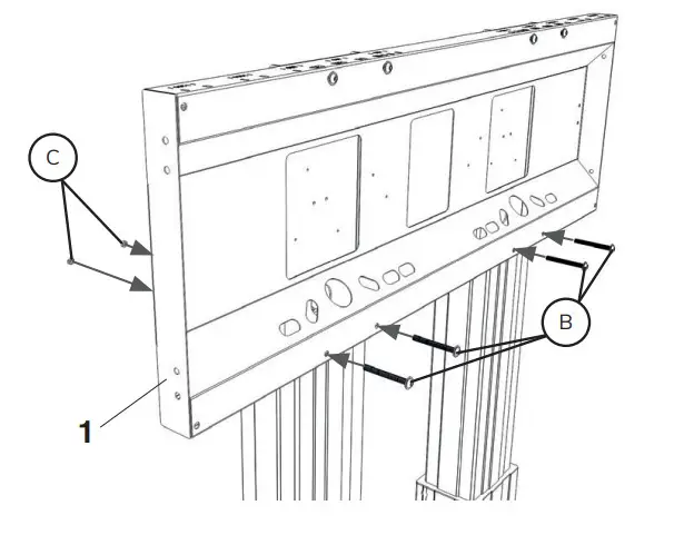 Neomounts PLASMA-M2600 Floor Stand - frame 2