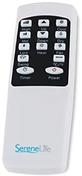 SereneLife SLPAC805W Air Conditioner Remote Control-PRODUCT