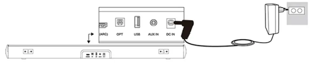 WITSHOCK MX 3 Sound Bar Soundbar TV Speaker - Fig 33