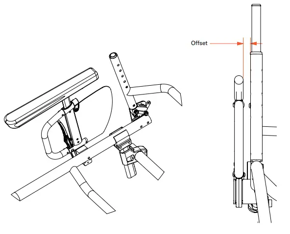 TiLite EZ-Ti Permobil Wheelchair - Adapted spacing