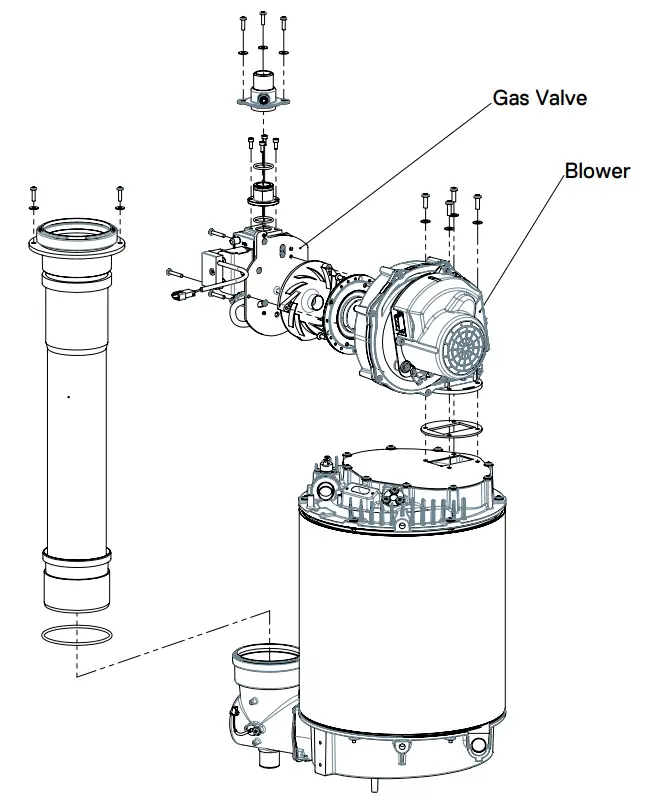 Intellihot iQ751 Water Heater - Blower