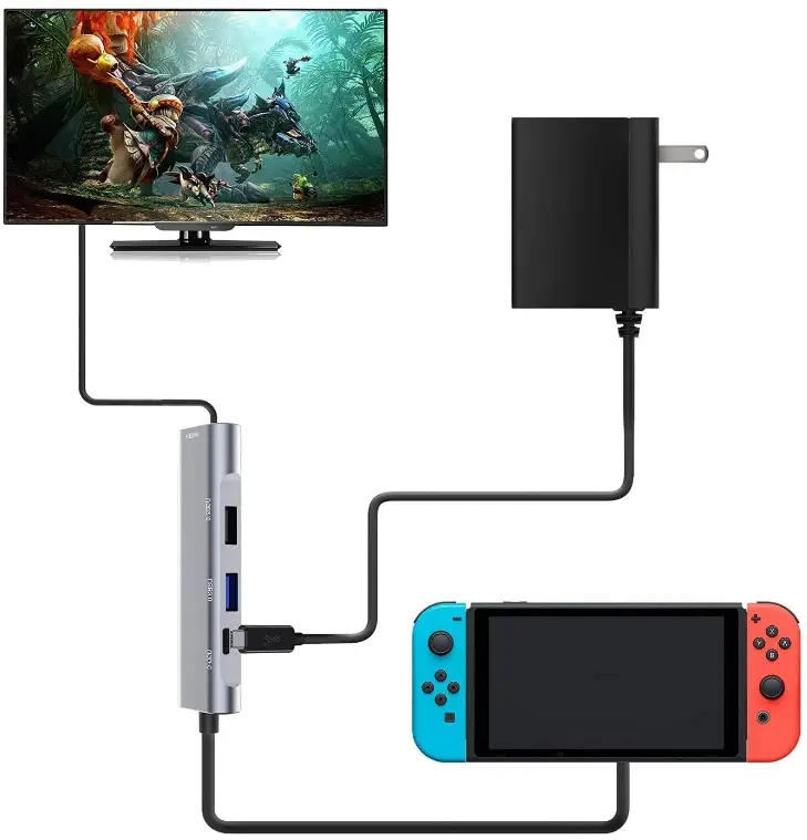 RREAKA 4351605027 Digital AV Multiport Hub 1