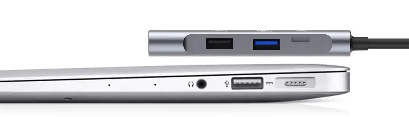 RREAKA 4351605027 Digital AV Multiport Hub 3