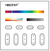 MIBOXER FUT037M 2.4 GHz RGB LED Strip Controller C8
