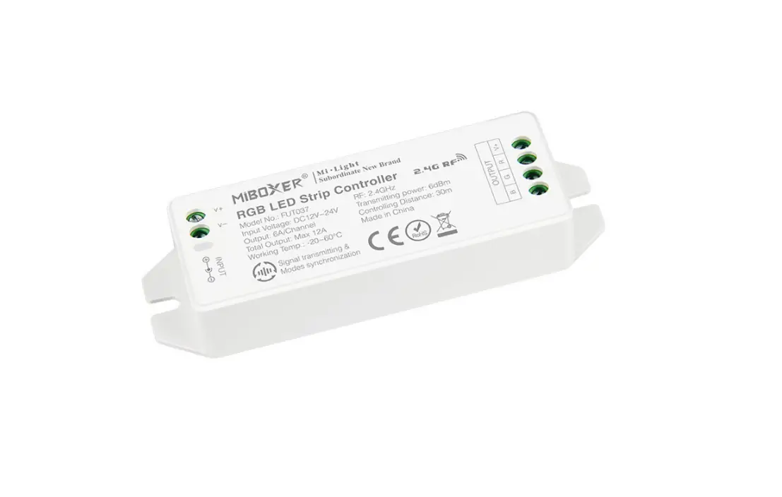 Miboxer Fut037m 2.4 Ghz Rgb Led Strip Controller Instruction Manual