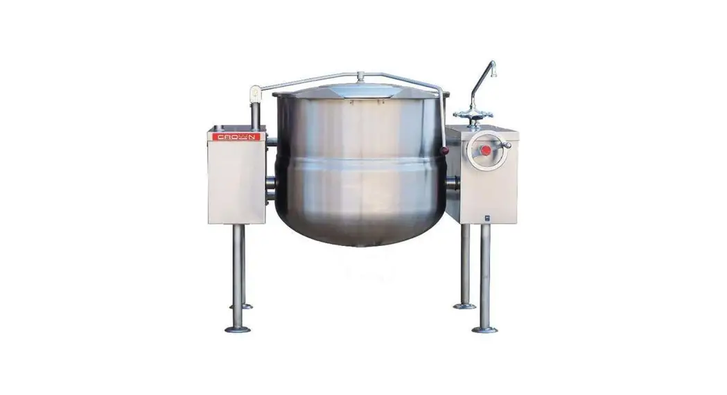 Crown Dlt-20tc Direct Steam Kettles Tilting Models Cook Chill Systems Owner's Manual