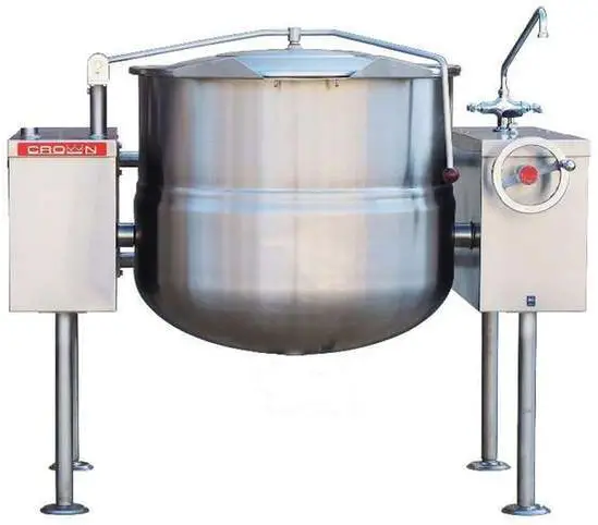 CROWN DLT 20TC Direct Steam Kettles Tilting Models Cook Chill Systems