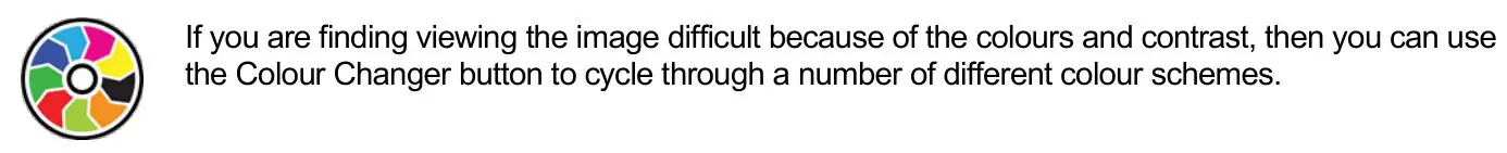 KOBA Vision ZoomCam Portable Camera Solution - Changing the colours of the image