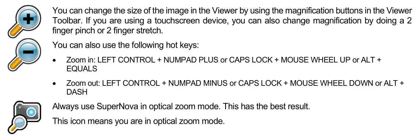 KOBA Vision ZoomCam Portable Camera Solution - Magnification