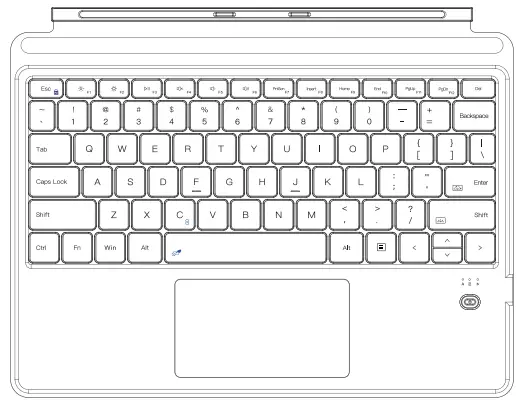 GreenLaw-WR295-V0-Touchpad-Keyboard-fig 1