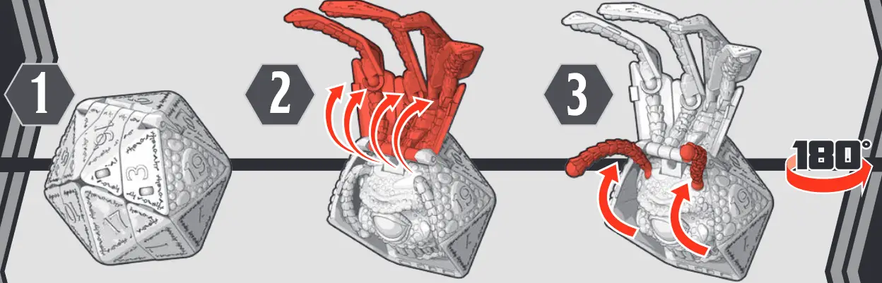 Hasbro Dungeons And Dragons Collectible Orange Beholder Wholesale - fig 2