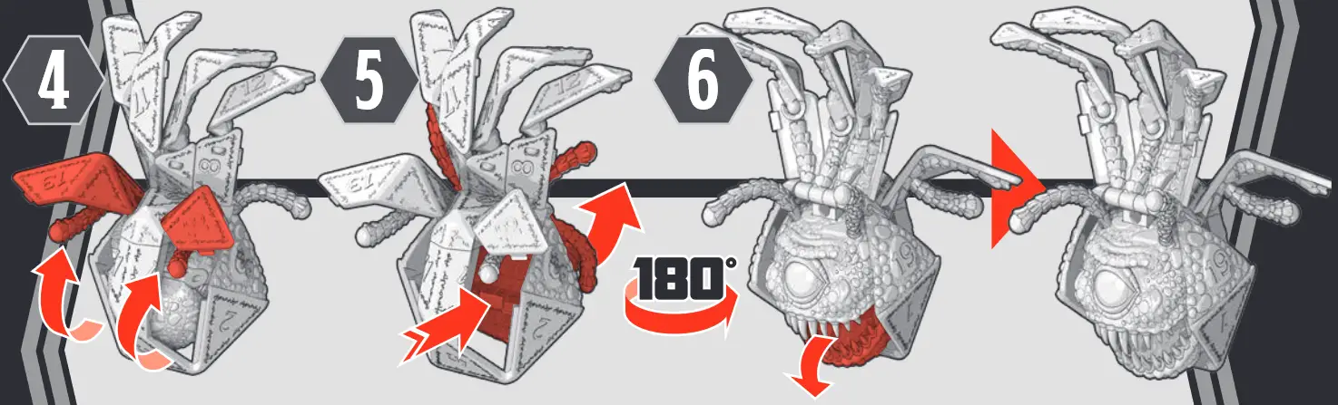 Hasbro Dungeons And Dragons Collectible Orange Beholder Wholesale - fig 3