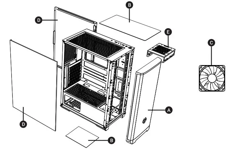 BITFenix-NOVA-MESH-SE-High-Airflow-PC-Gaming-Case-FIG-2