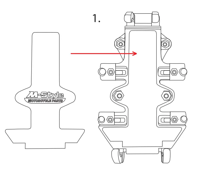 SPINE mobile phone holder installation manual