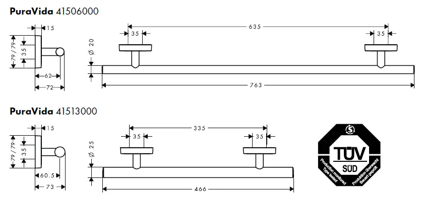 hansgrohe-41501000-PuraVida-Towel-Hook-fig- (3)
