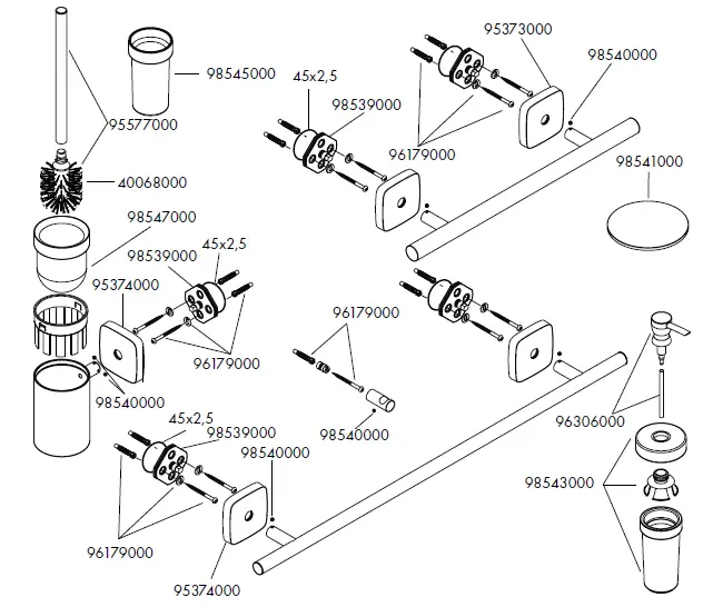 hansgrohe-41501000-PuraVida-Towel-Hook-fig- (6)