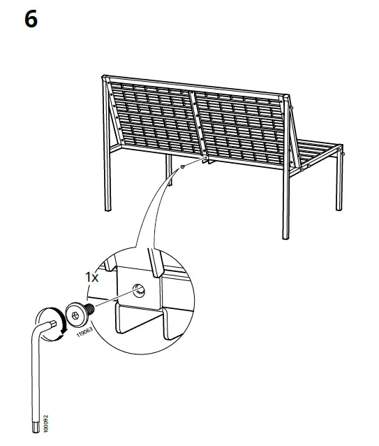 IKEA JOLPEN 2 Seat Sofa Outdoor-fig-6