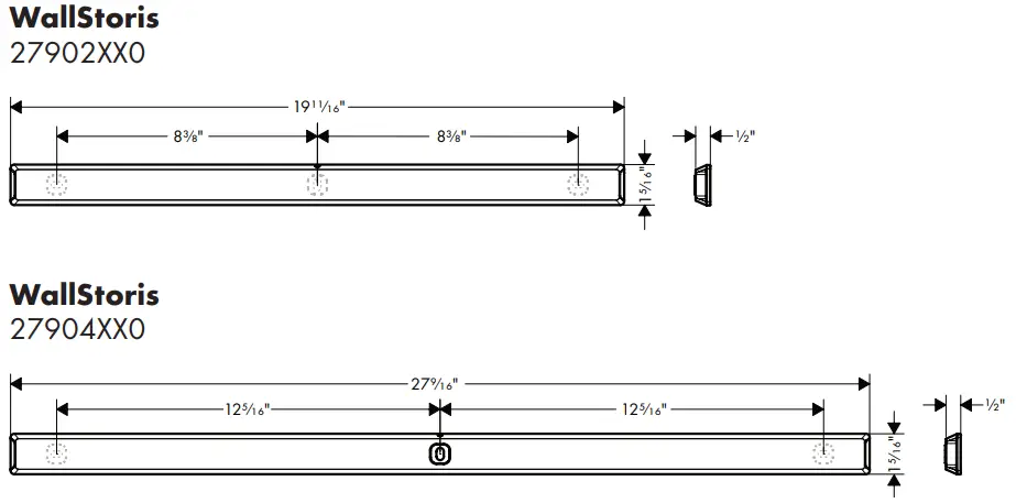 hansgrohe-27902XX0-WallStoris-Toilet-Paper-Holder-with-Shelf-FIG-3