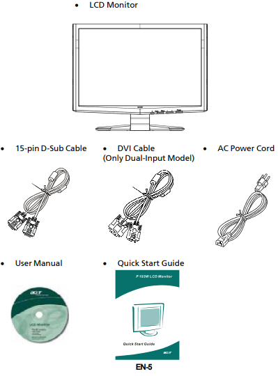 Acer-P191WD-19-DVI-Widescreen-LCD-Monitor-fig-1