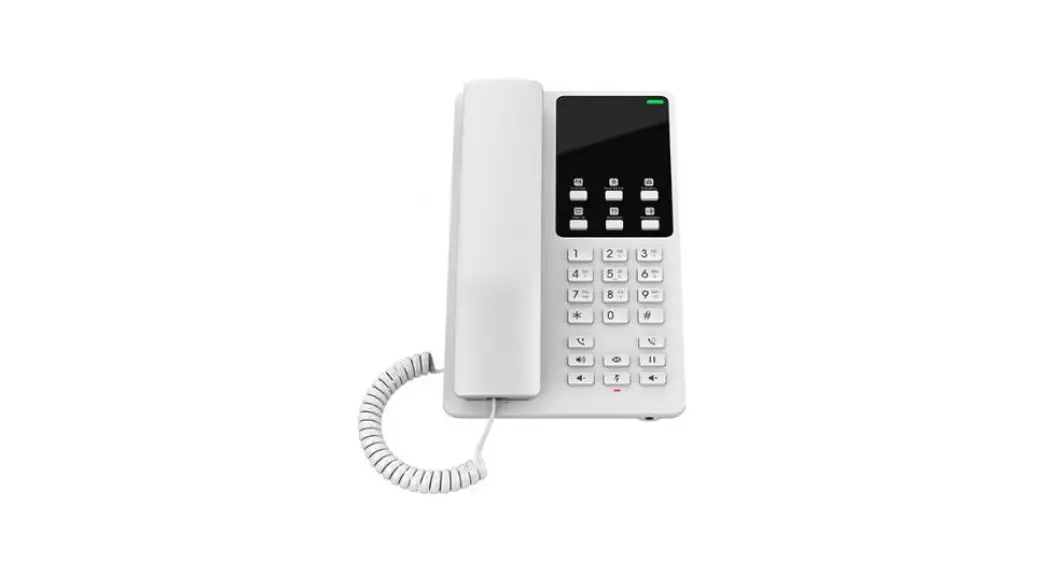 Grandstream Ghp620-w Compact Hotel Phone Installation Guide Grandstream Ghp620-w Compact Hotel Phone Installation Guide