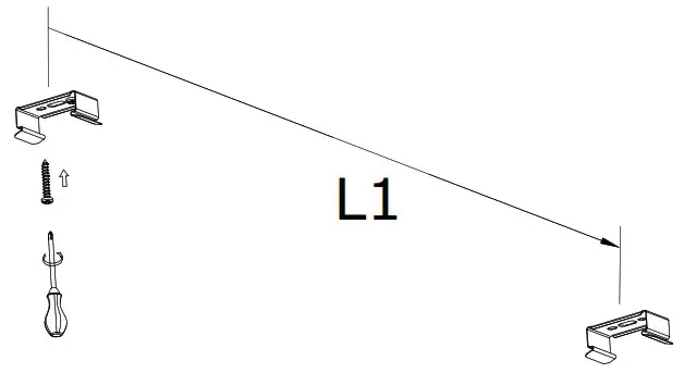 V TAC VT 60018 LED Ceiling Tube - MULTIPLE LINKABLE UNITS INSTALLATION INSTRUCTIONS 2