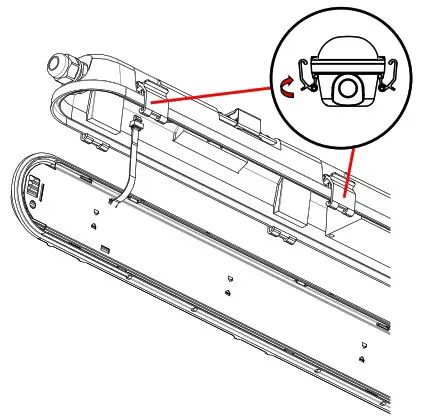 V TAC VT 60018 LED Ceiling Tube - MULTIPLE LINKABLE UNITS INSTALLATION INSTRUCTIONS 4